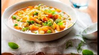 Application mon cookeo  recette de MINESTRONE [upl. by Kcirb676]