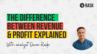 The Difference Between Revenue amp Profit Explained [upl. by Gilbertson]