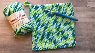 How to Crochet a Double Thick Potholder [upl. by Fang80]