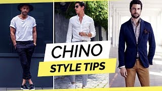 3 Ways To Style Your Chinos [upl. by Adnahsar]