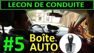 Boite AUTOMATIQUE  Leçon de conduite 5 BILAN [upl. by Anitirhc797]