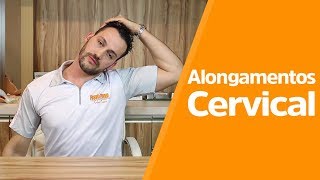 EXERCÍCIOS E ALONGAMENTO PARA CERVICAL  Fisioprev com Guilherme Stellbrink [upl. by Gershom]