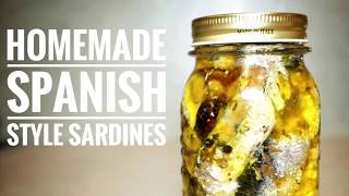 Spanish Style Sardines Recipe by Michelles Kitchen [upl. by Ecertap19]