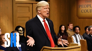 Trump Peoples Court  SNL [upl. by Farris626]