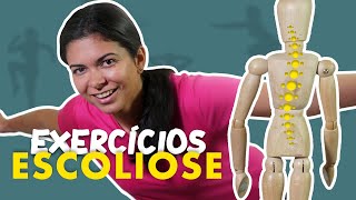 ESCOLIOSE  Exercícios para fazer em casa [upl. by Frere]