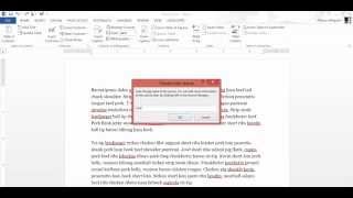 Placeholder Citations in Microsoft Word 2013 [upl. by Esilec]