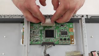 Samsung TV With No Image amp Blank Screen amp Has Backlights  Samsung LCD TV Troubleshooting Help [upl. by Notyalk]