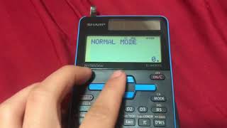 Solve equations on a sharp sci calculator [upl. by Infield]