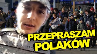 HIT Ukraiński żołnierz PRZEPRASZA POLAKÓW za UCHODŹCÓW [upl. by Alston87]