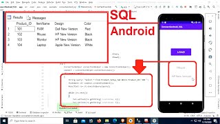 Android Tutorial  How to Connect Android Studio with SQL Server Database  swift learn [upl. by Yadroc274]