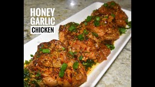 Honey Garlic Chicken Thighs  Instant Pot Chicken Recipes [upl. by Aynam]