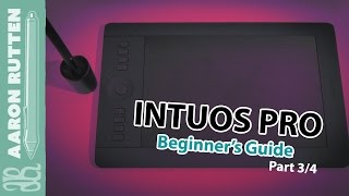 Wacom INTUOS PRO Tutorial  Drawing Demo Part 34 [upl. by Farris]