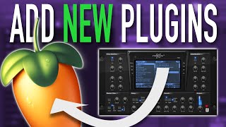 FL Studio Install Plugins  How to Install a VST in FL Studio 20 [upl. by Idnis]