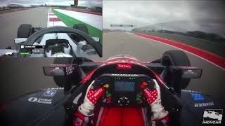 IndyCar Vs F1 Comparison  COTA  Circuit of the Americas [upl. by Arutak232]