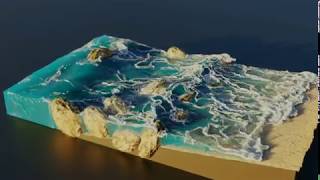 Blender 281  FlipFluids Beach tutorial [upl. by Charlotta]