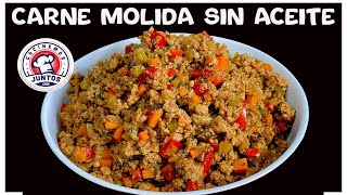 Carne molida con vegetales sin grasa Comida Saludable [upl. by Treblihp787]