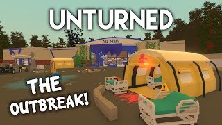 Unturned  The Outbreak Survival Roleplay 1 [upl. by Ronal]