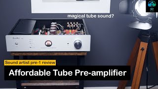 Tube Preamplifier review  Soundartist Pre1 [upl. by Trabue]