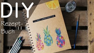 DIY Rezeptbuch  Kochbuch Lieblingsrezepte Inspiration [upl. by Aviv]