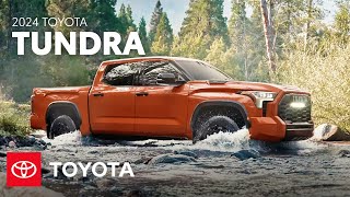 2024 Toyota Tundra Overview  Toyota [upl. by Norrek728]