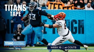 Week 15 vs Bengals  Titans Tape [upl. by Lewis]