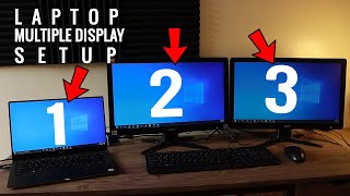 How to setup Multiple Display on a Laptop [upl. by Key398]