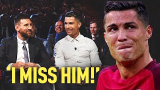 Cristiano Ronaldo and Lionel Messi Complementing Each Other In Interviews [upl. by Eifos]