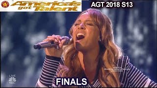 Glennis Grace sings “Run” ABSOLUTELY SENSATIONAL  Americas Got Talent 2018 Finale AGT [upl. by Flanigan]