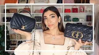 50 OF THE BEST amp WORST LUXURY HANDBAGS Dior CHANEL Fendi amp more  Amelia Liana [upl. by Trebron]