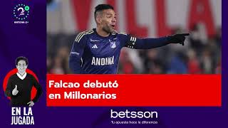 Falcao debutó en Millonarios [upl. by Lledyr]