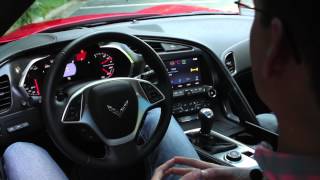 2014 Chevrolet Corvette Stingray  Interior InDepth  CAR and DRIVER [upl. by Noeruat]