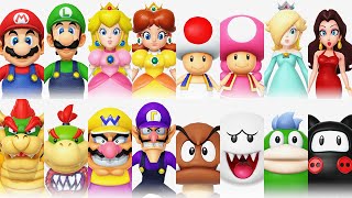 Super Mario Party Jamboree  All Characters [upl. by Mahseh]