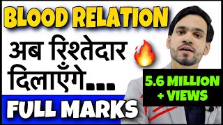 Blood Relation Reasoning Tricks  Reasoning Blood Relation  TrickQuestionsClasses in Hindi [upl. by Ytok612]