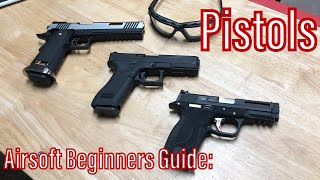 Beginners Guide to Airsoft  Pistols [upl. by Sheffie]