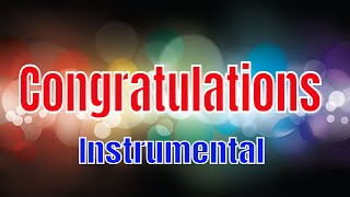 Congratulations Instrumental Status  Cliff Richard congratulations and celebrations Joyson Miranda [upl. by Ariahaj]