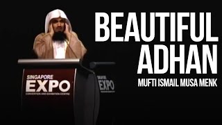 Beautiful Adhan Call to Prayer  Mufti Menk ᴴᴰ [upl. by Eitsirk869]