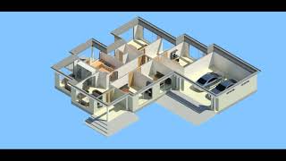 Four Bedrooms Modern House Plan Design  House Plans in South Africa [upl. by Halda]