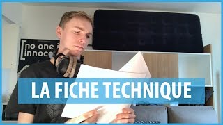 LA FICHE TECHNIQUE [upl. by Sedlik]