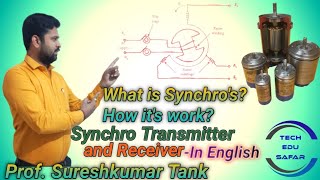 What Is Synchros How its Work Synchro Transmitter and Receiver In English [upl. by Hinson]