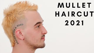 Mohawk Mullet Haircut Tutorial  TheSalonGuy [upl. by Eleon680]