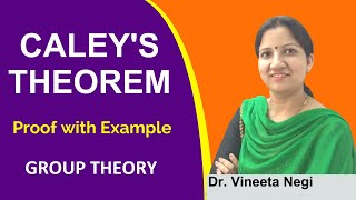 Cayleys Theorem Proof With Example  Group Theory [upl. by Odelle869]