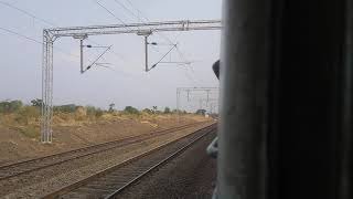 Pune  Solapur route Electrification Updates near Kurduwadi Junction [upl. by Aniuqaoj589]