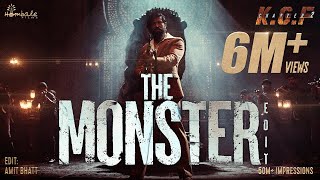 The Monster Song Edit KGF  Amit Bhatt  Yash  Ravi Basrur  Prashanth Neel  HombaleFilms [upl. by Lat410]