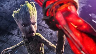 Making Stormbreaker Scene  Groot Lifts Thors Hammer  Avengers Infinity War 2018 Movie CLIP HD [upl. by Celia]