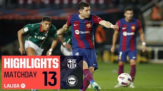 Resumen de FC Barcelona vs Deportivo Alavés 21 [upl. by Effie]