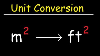 Square Meters to Square Feet  Unit Conversion [upl. by Alphonsa460]