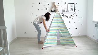 Teepee Setup Tutorial [upl. by Chipman298]