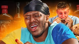 SIDEMEN EAT THE HOTTEST WINGS CHALLENGE [upl. by Baumann]