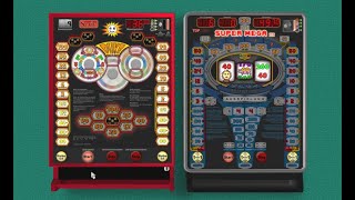 German Merkur gambling machines of late 80s and 90s with some huge wins [upl. by Melania]