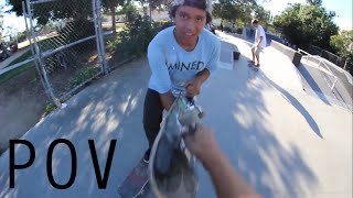 First Time at the Skatepark  POV [upl. by Jerri]